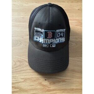 Boston Red Sox MLB Baseball Cap 2004 World Series Champions New Era Hat OSFA